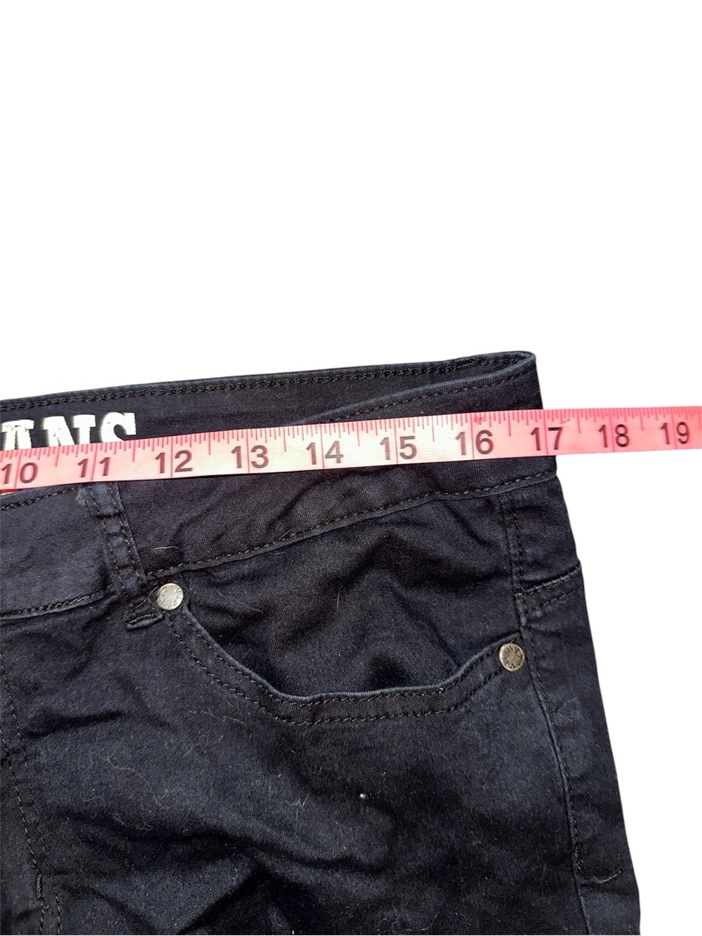 VIP Women Black Ripped Skinny Jeans - Picture 10 of 12